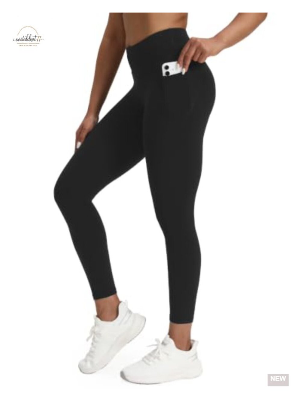 Women's 7/8 Leggings with Pockets Mid-Rise Yoga Pants